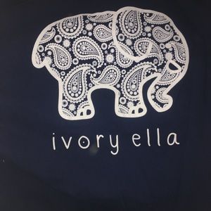 LOT: 6 IVORY ELLA SHIRTS SIZE M